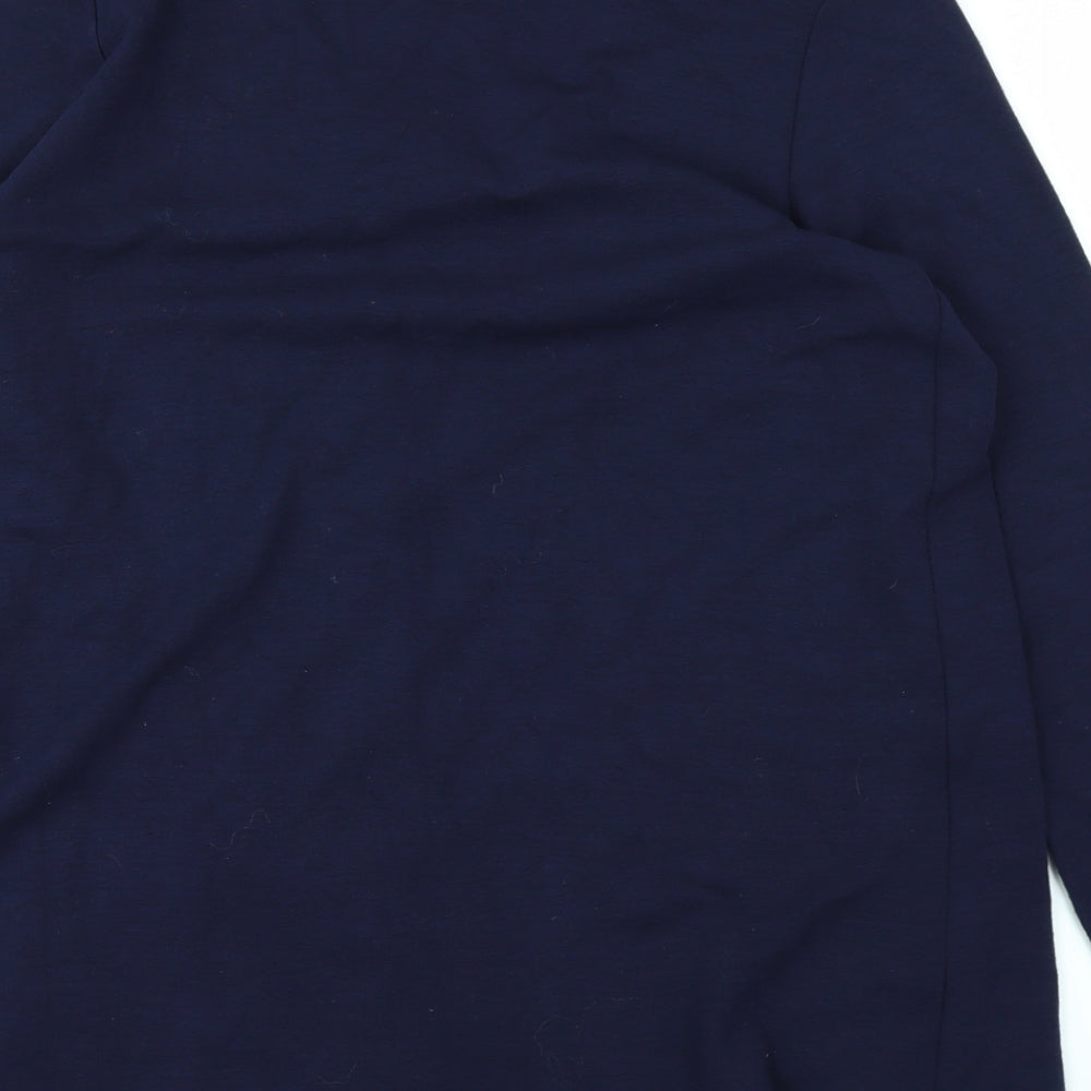 Roman Originals Womens Blue Cardigan Jumper Size M