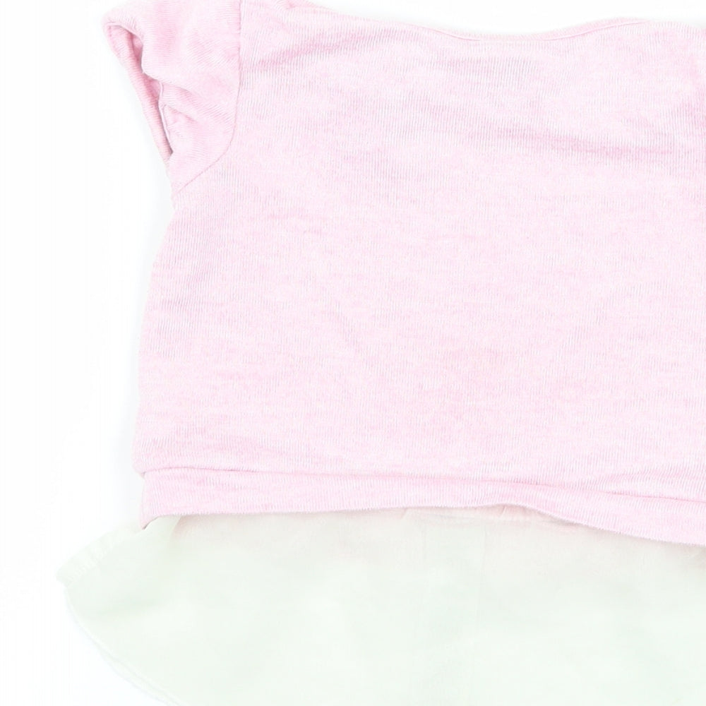 Healthtex Girls Pink Basic T-Shirt Size 3 Years