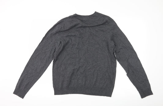 Gap Mens Grey Pullover Jumper Size L