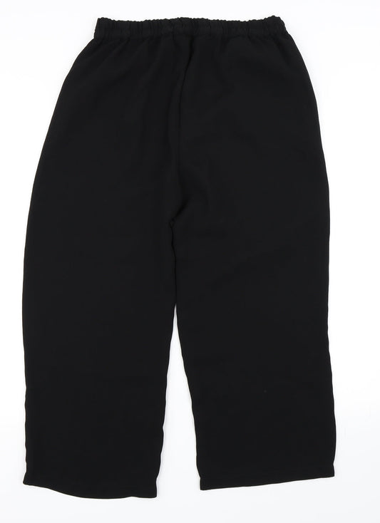 Mango Womens Black Trousers Size 10 L22 in