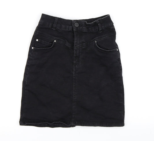 Womens UK Size 6 Bershka A-Line Skirt