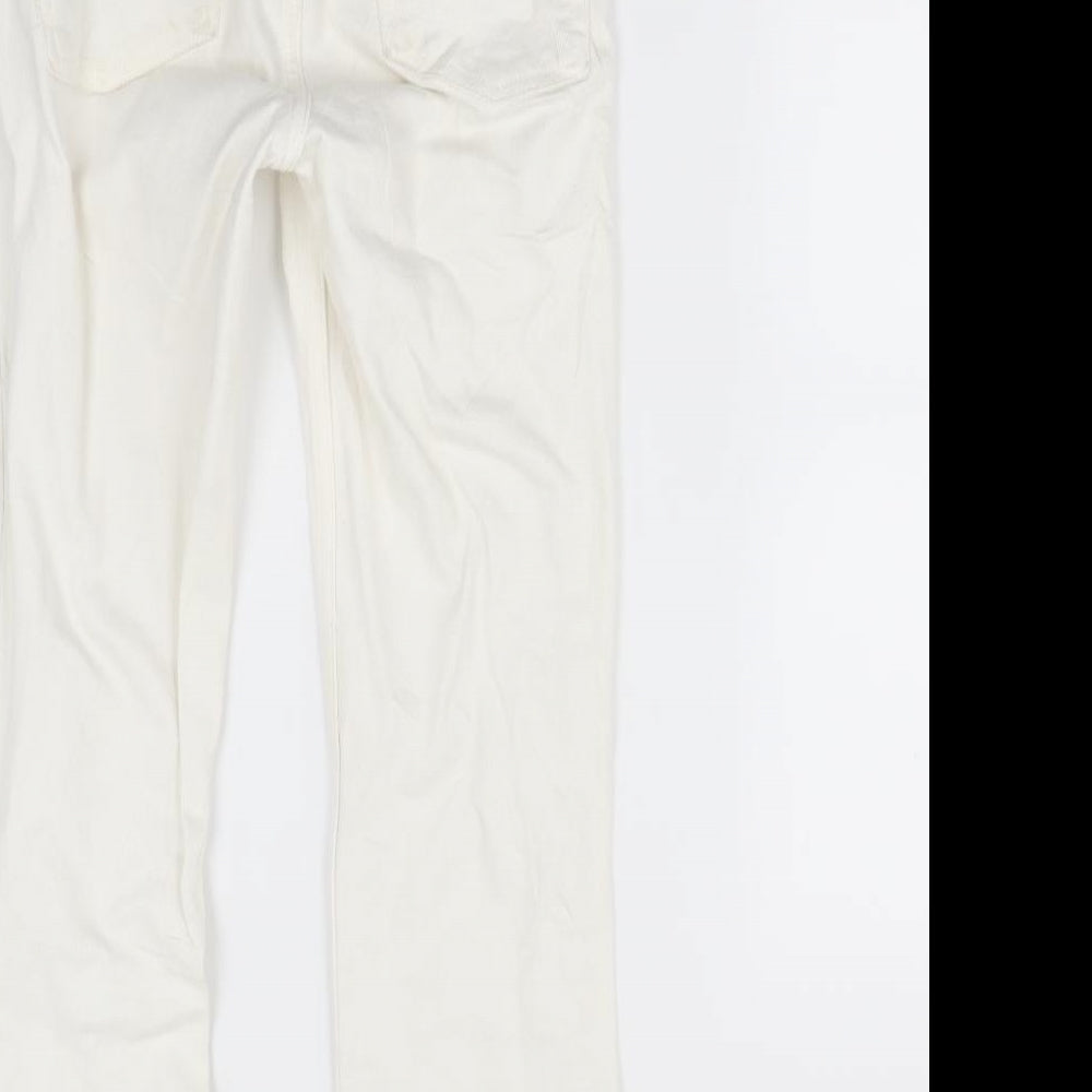 Zara Womens Ivory   Jegging Jeans Size 6 L28 in