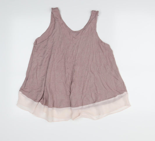 Gap Womens Pink Basic Tank Size S