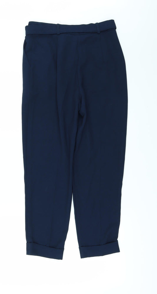 Womens UK Size 6 ASOS Regular Fit Blue Trousers