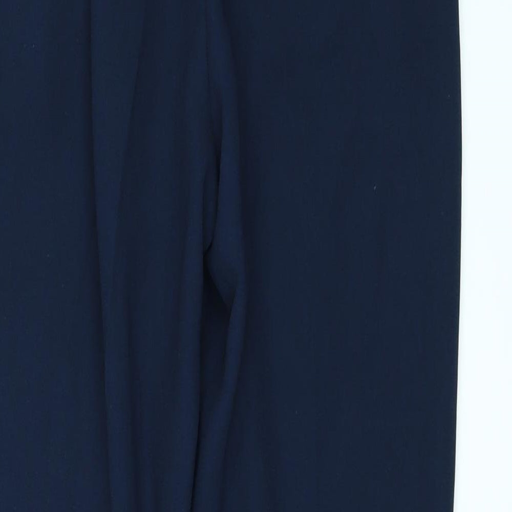 Womens UK Size 6 ASOS Regular Fit Blue Trousers