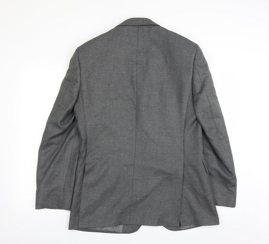 Mens UK Size 38 Marks and Spencer Regular Grey Suit Jacket