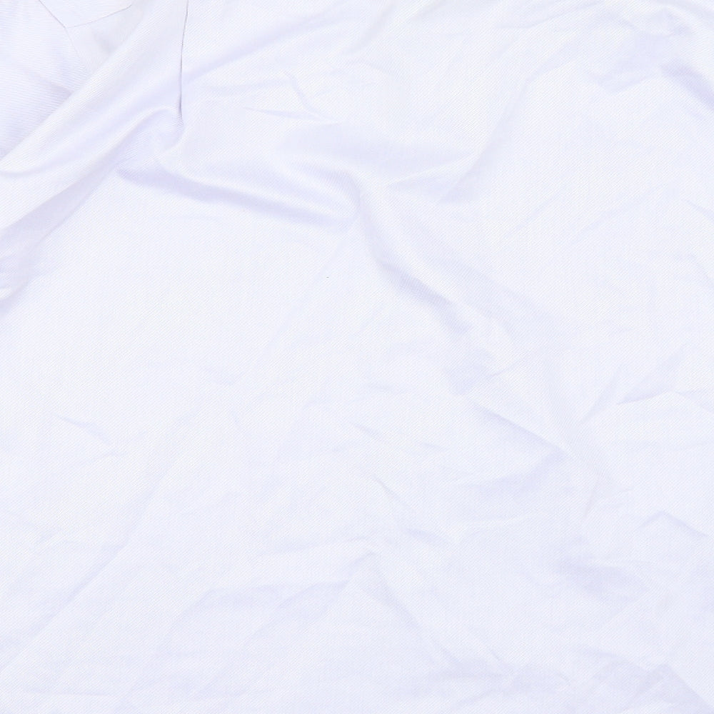 Pronto Uomo Mens Blue Button-Up Size 15.5