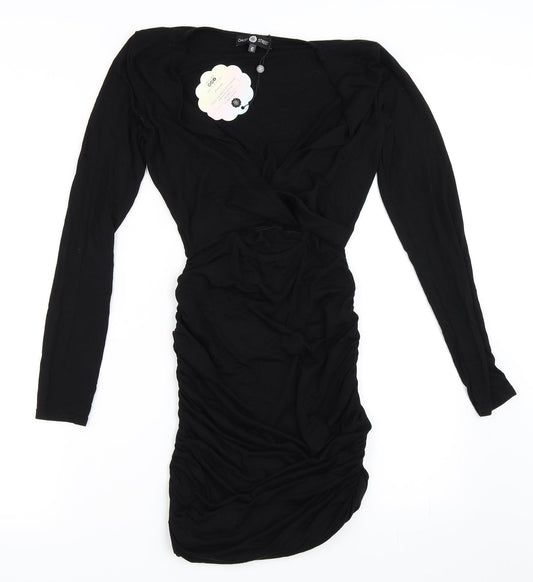 Daisy Street Womens Black Bodycon Size 6