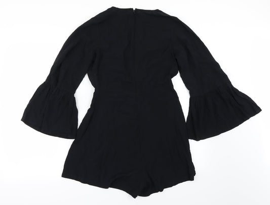 Pull&Bear Womens Black   Jumpsuit One-Piece Size 8