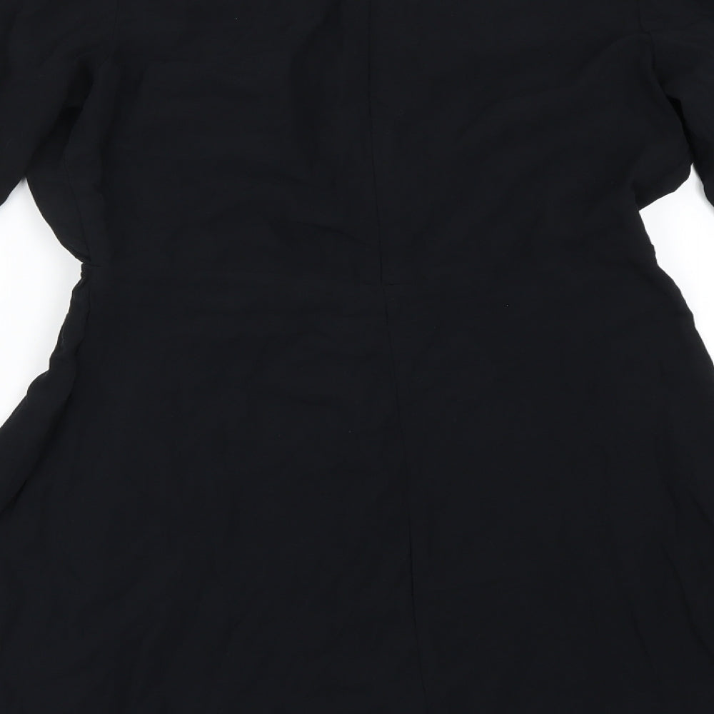 Pull&Bear Womens Black Jumpsuit One-Piece Size 8