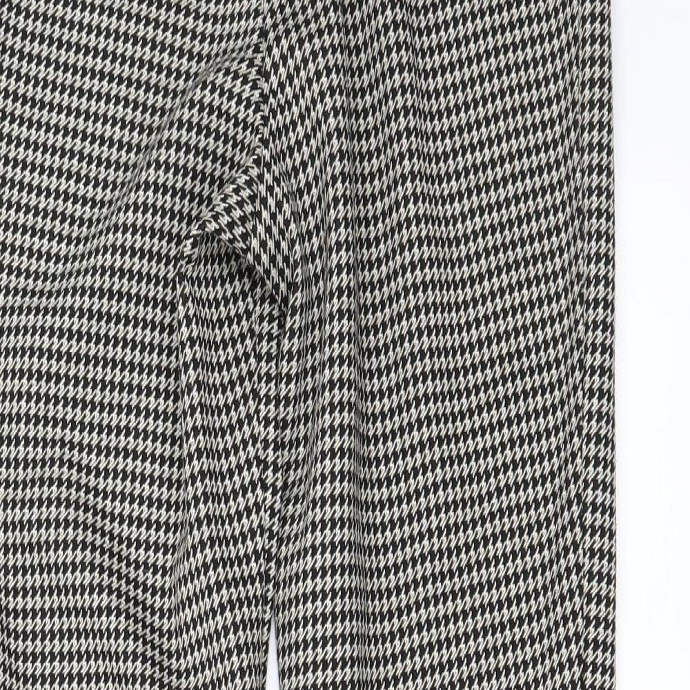 Womens UK Size 8 H&M Regular Fit Beige Trousers