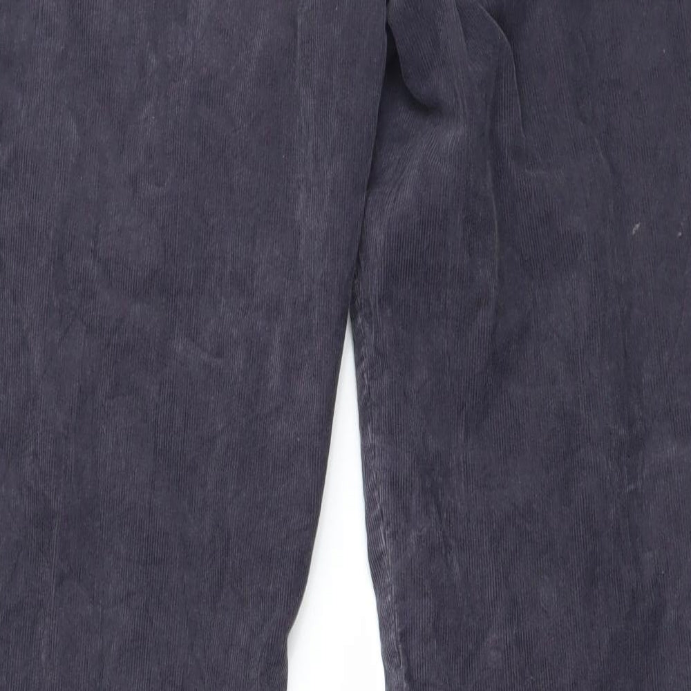 two day jeans Womens Purple Corduroy Straight Jeans Size 33 in L29 in