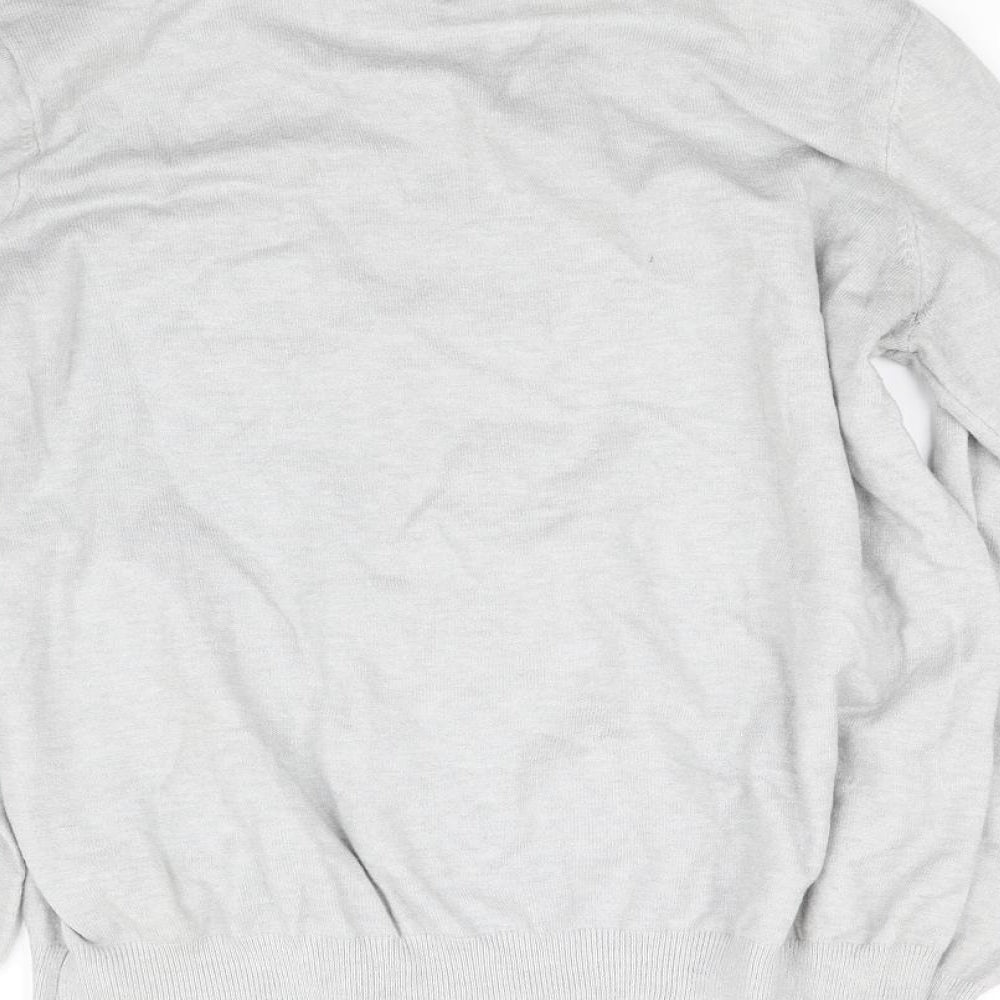 George Mens Grey Pullover Jumper Size L