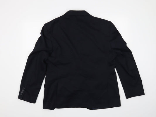 Mens UK Size 42 Marks and Spencer Regular Blue Suit Jacket