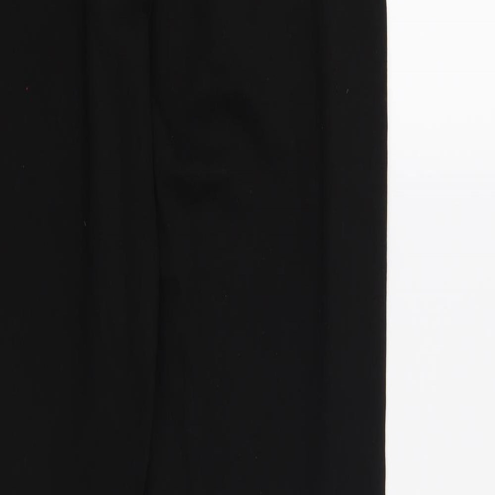 TU Womens Black Trousers Size 10 L30 in
