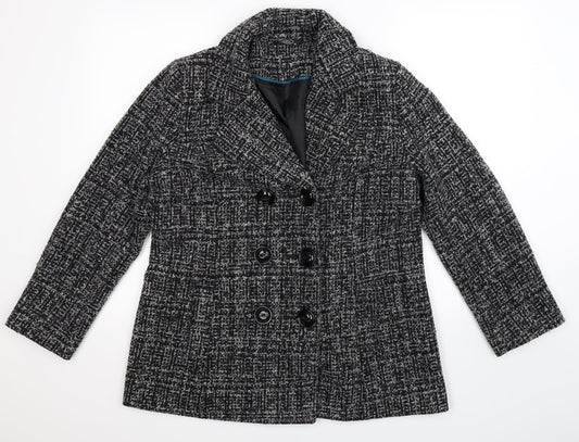 Womens UK Size 14 BM Grey Jacket