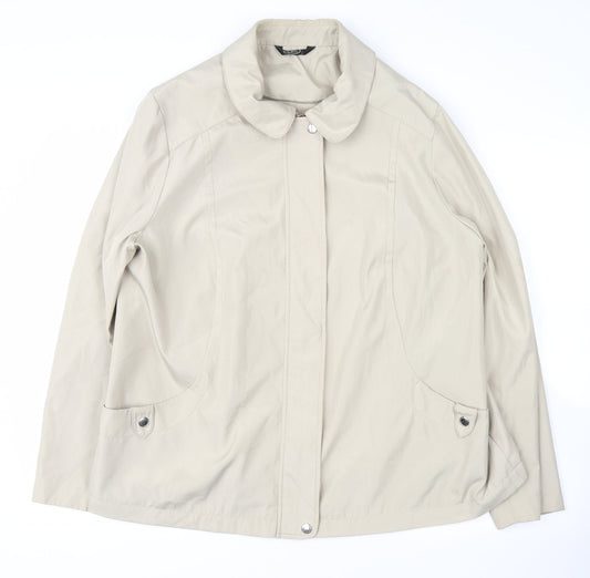 Womens UK Size L BM Beige Jacket