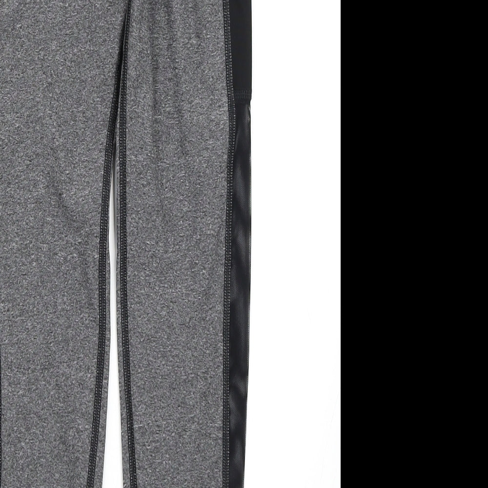 Fit Boutique Womens Grey Leggings Size XS L24 in