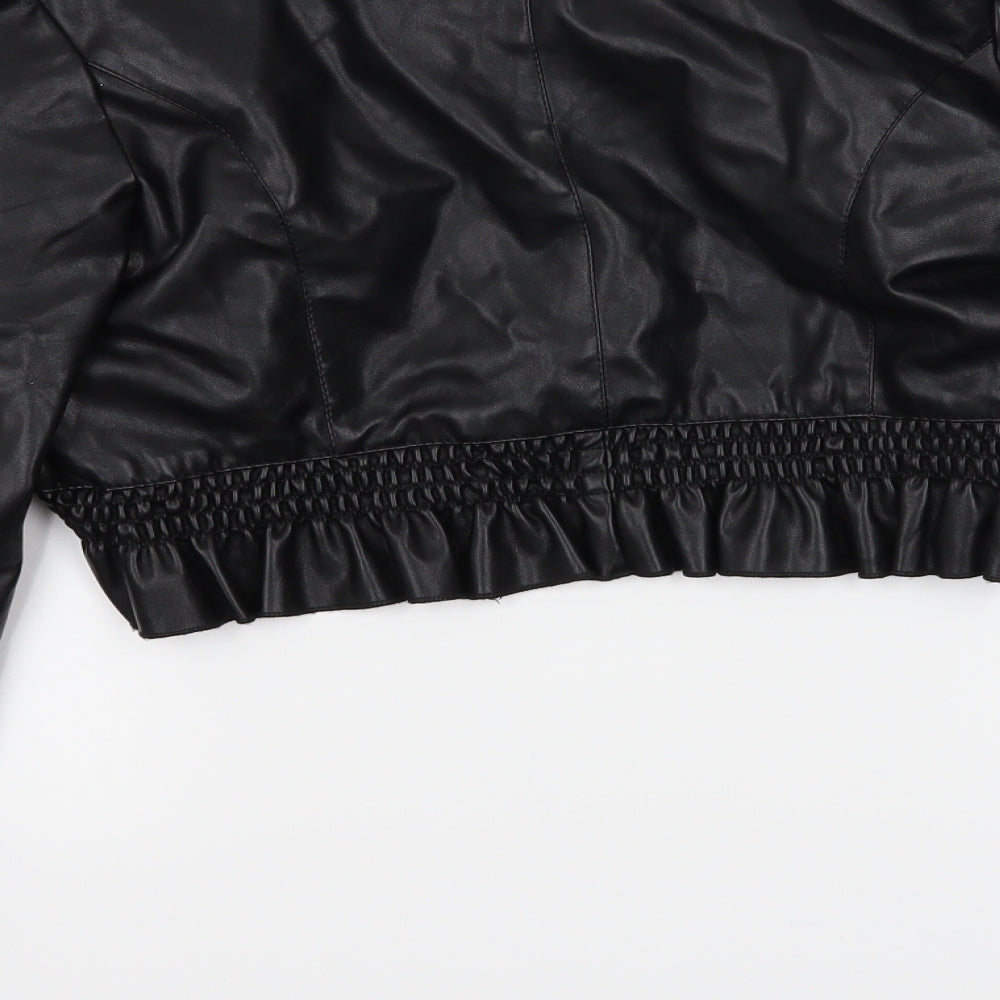 Womens UK Size S QED London Black Jacket