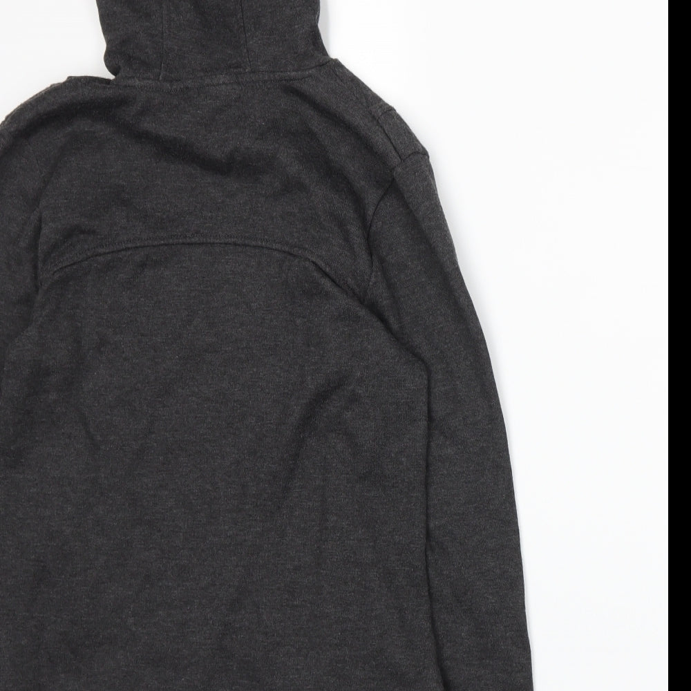 Womens UK Size 10 LA Gear Grey Pullover Hoodie