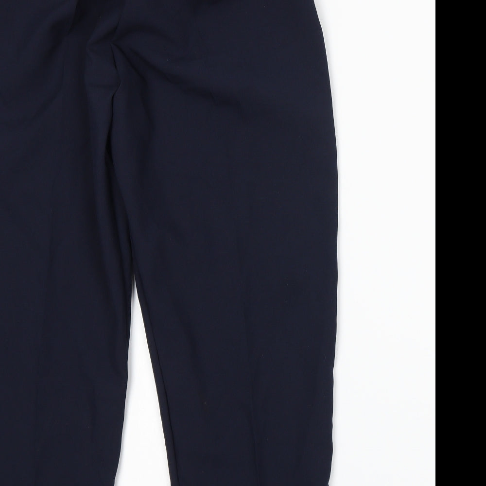 Preworn Womens Blue Trousers Size 12 L23 in