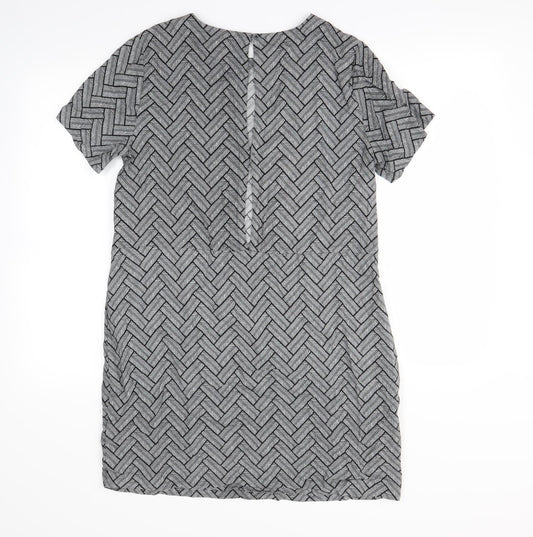 H&M Womens Multicoloured Geometric Mini Size 10