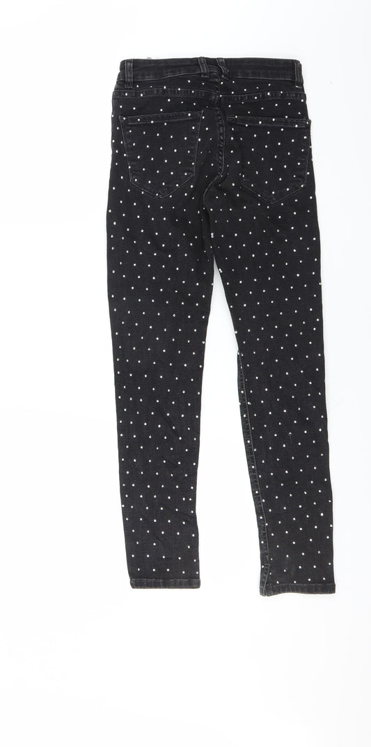 Mango Womens Black   Skinny Jeans Size 6 L25 in