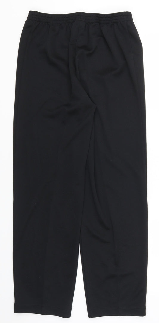 Damart Womens Black Trousers Size 12 L28 in