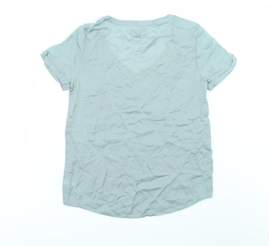 Gap Womens Grey Tunic Blouse Size 8