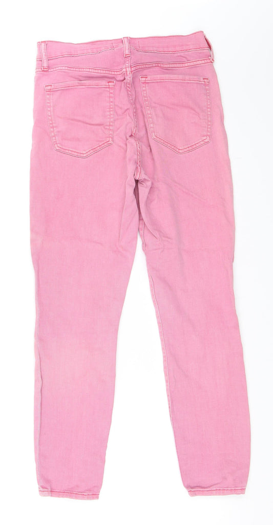 Gap Womens Pink Denim Skinny Jeans Size 27 in L27 in