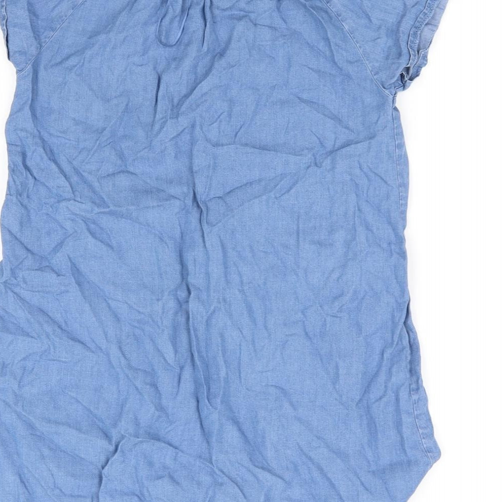 George Girls Blue Fit & Flare Size 8-9 Years