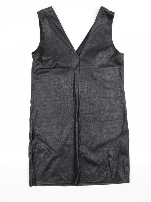 George Womens Black A-Line Size 10