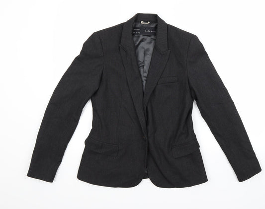 Zara Womens Grey Jacket Coat Size S
