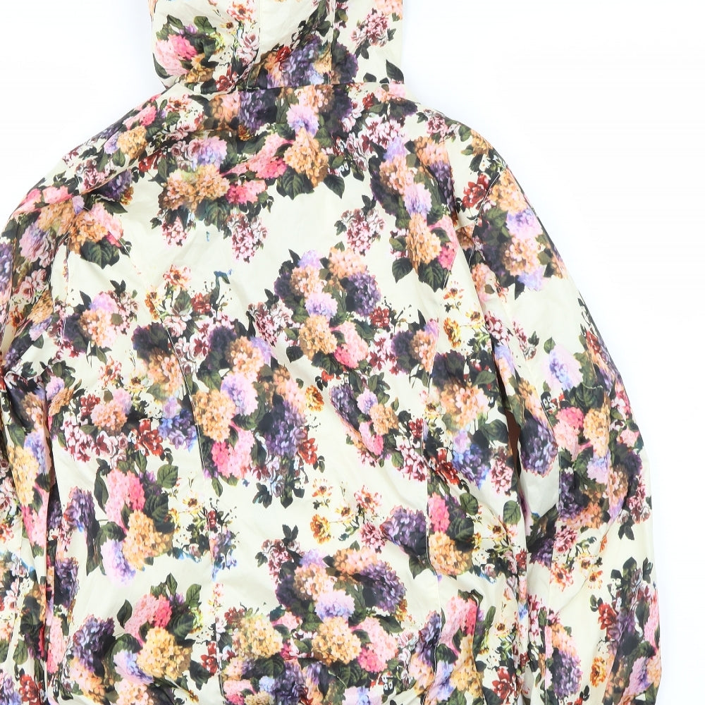 Womens UK Size M Brave Soul Ivory Rain Coat