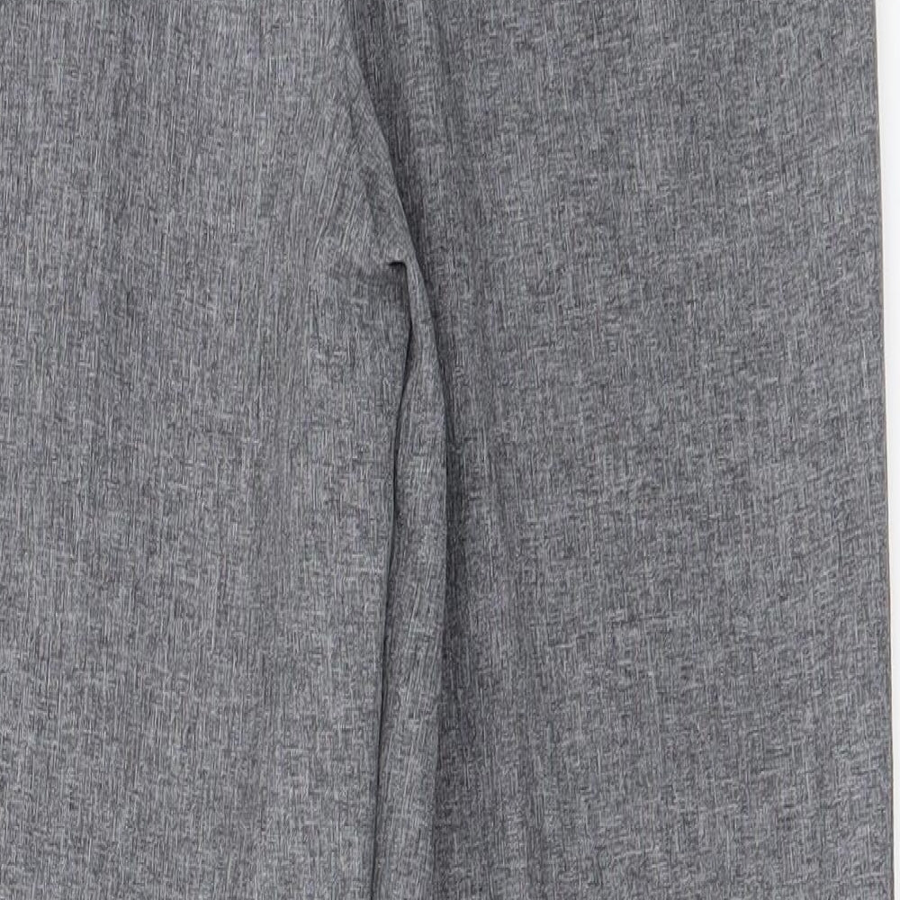 Womens UK Size 10 Preworn Regular Fit Grey Trousers
