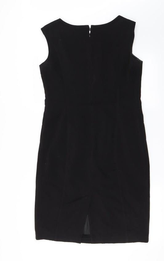 Marks and Spencer Womens Black A-Line Size 12