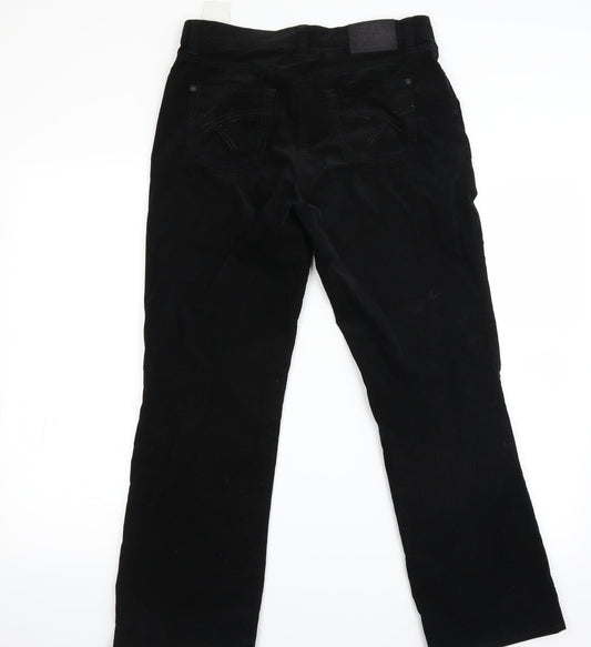 Gerry Weber Womens Black Chino Trousers Size 38 L23 in