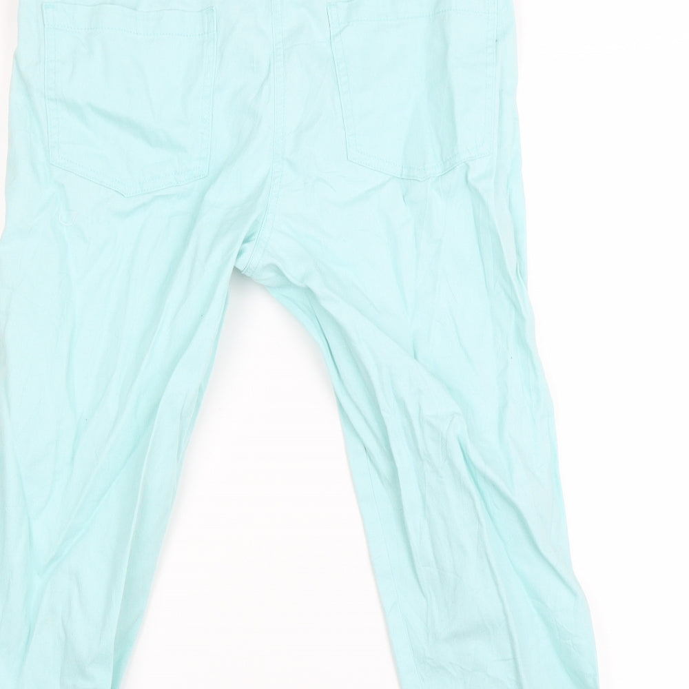 Womens UK Size 12 Preview Chino Green Trousers