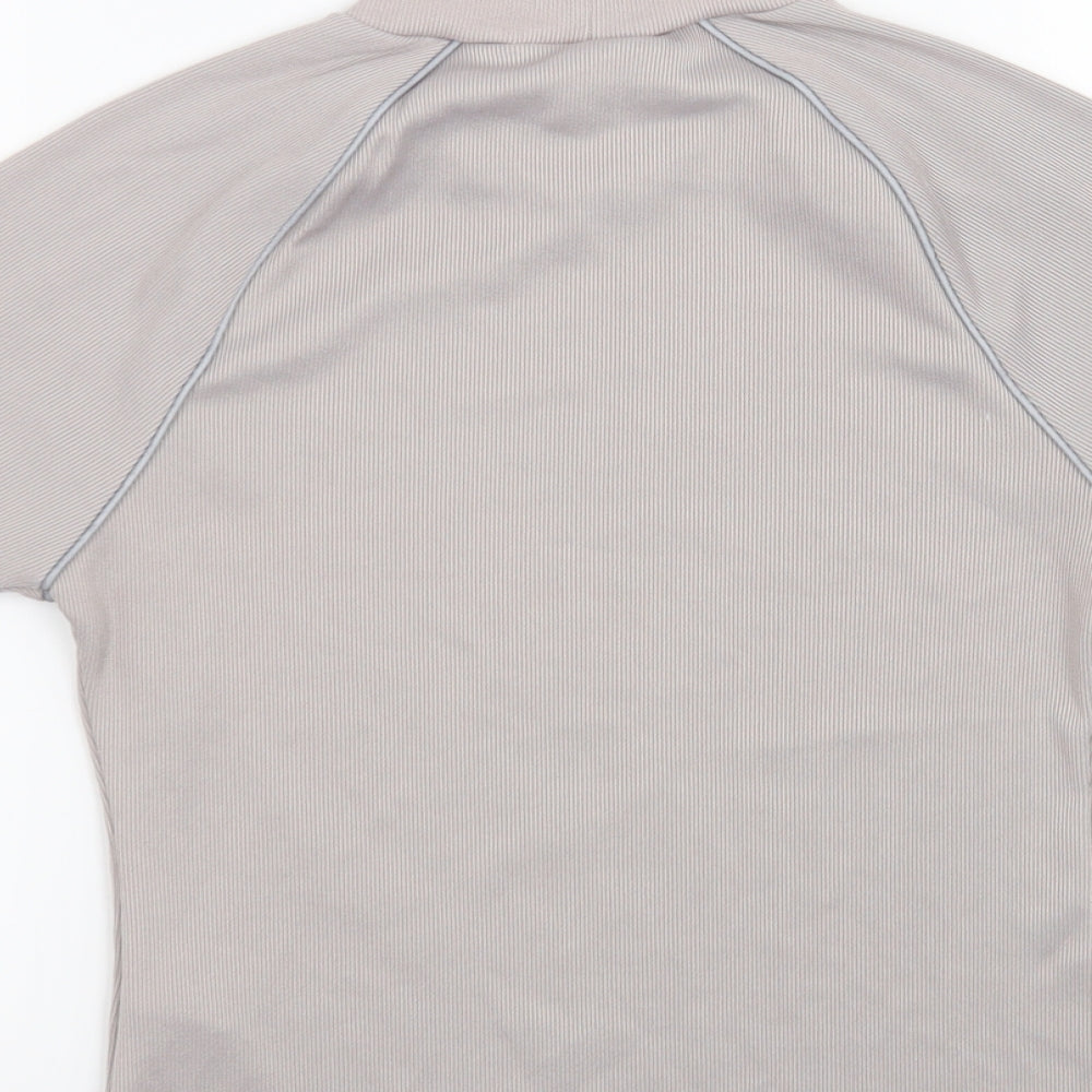 Womens UK Size 12 ASOS Purple Basic T-Shirt