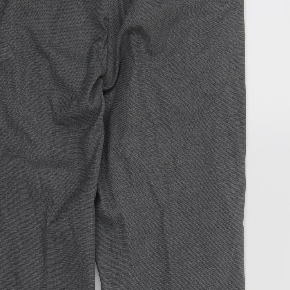 Womens UK Size 10 Simon Jersey Regular Fit Grey Trousers