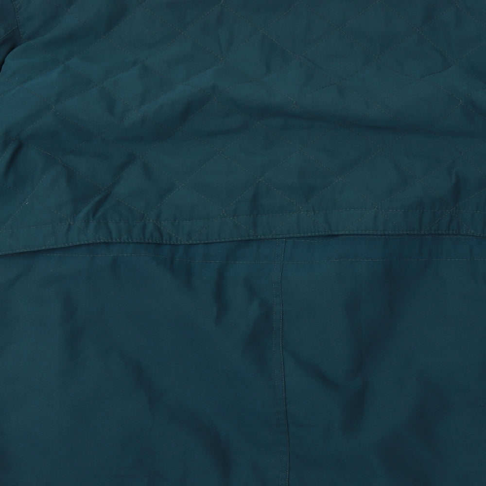 Womens UK Size 14 Canada Green Overcoat