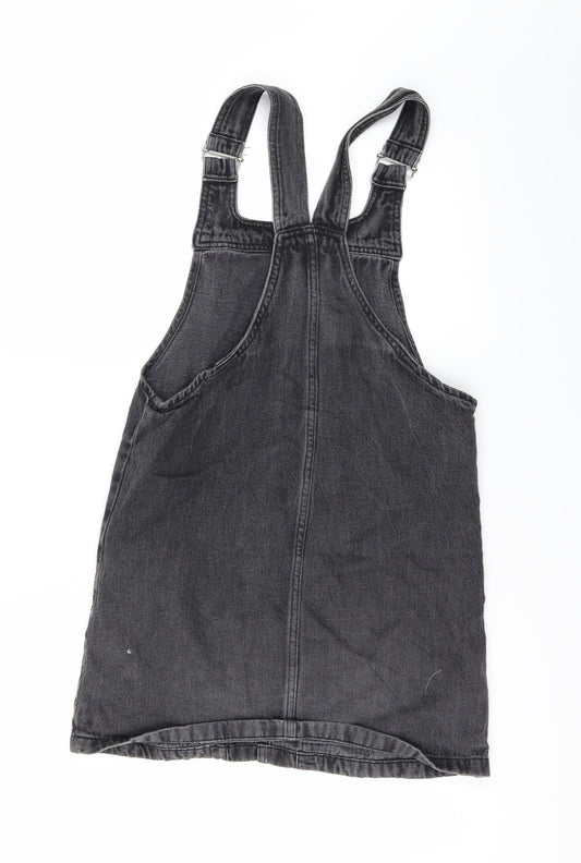 Topshop Womens Black A-Line Size 6