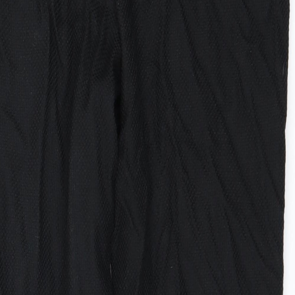 Womens UK Size 8 Dorothy Perkins Regular Fit Black Trousers