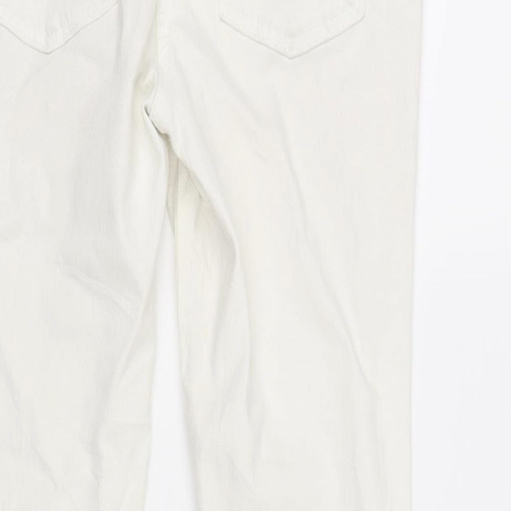 Womens UK Size 8 NEXT Jegging White Leggings