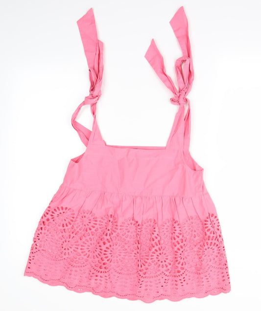 Limited Collection Womens Pink Basic Tank Size 6
