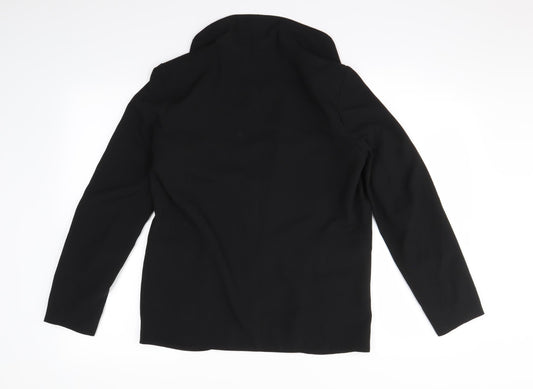 H&M Womens Black Jacket Blazer Size 4