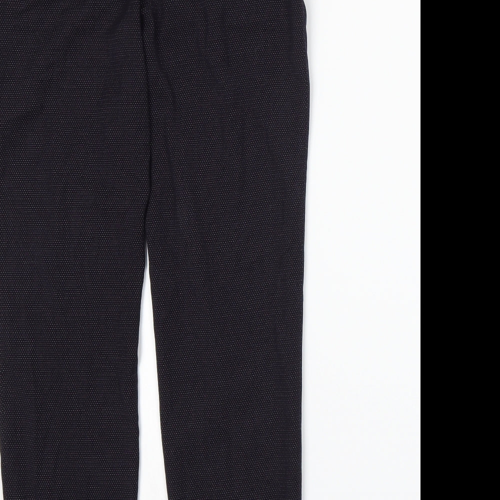 Womens UK Size 8 H&M Regular Fit Blue Trousers