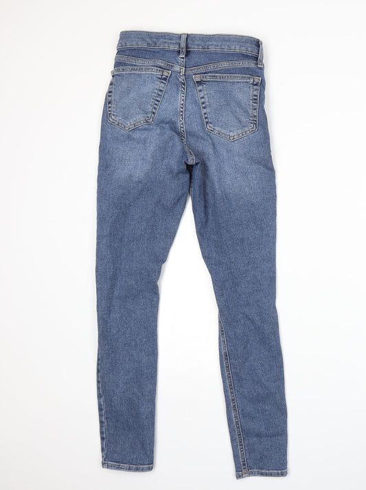 New Look Womens Blue   Skinny Jeans Size 6 L27 in