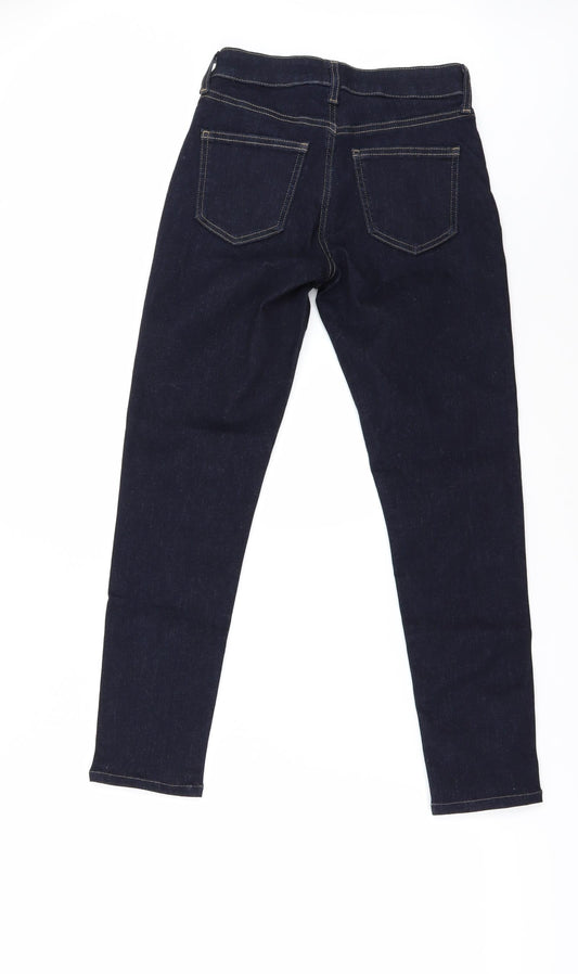 Uniqlo Womens Blue  Denim Skinny Jeans Size 24 in L32 in