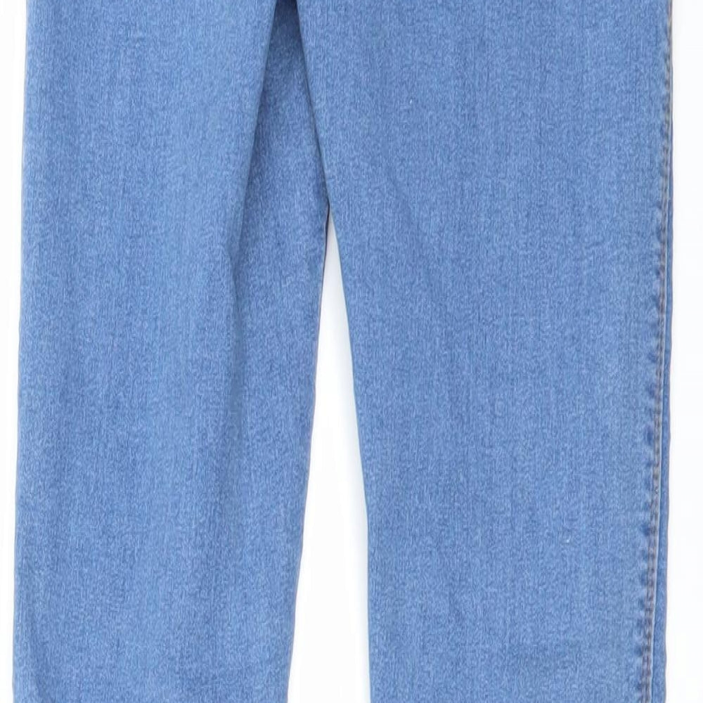 Womens UK Size 28 in Preworn Regular Fit Skinny Blue Jeans